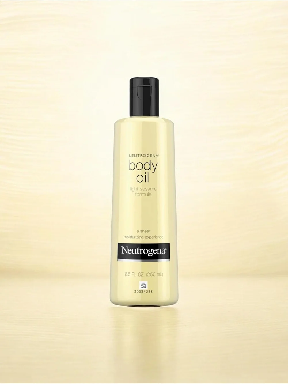 Neutrogena Body Oil in Cream with Black Cap